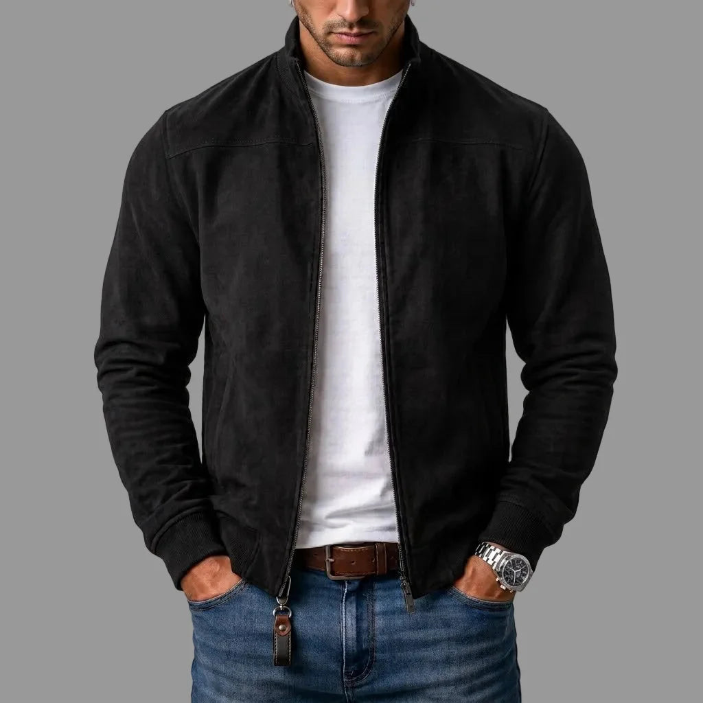 COSIMO™ | Chaqueta Bomber de Ante